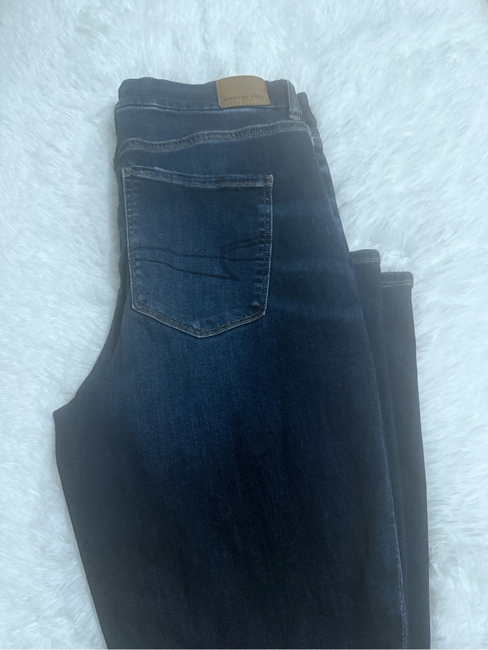 American Eagle Outfitters Deep Indigo Skinny Jeans